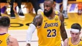 Foto ilustrativa de la nota titulada: Adiós a los Lakers de LeBron James y Luka Doncic: Timberwolves avanza en playoffs de la NBA