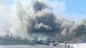 Foto ilustrativa de la nota titulada: Fábrica de colchones se incendia en Ecatepec, Estado de México (Videos)
