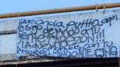 Foto ilustrativa de la nota titulada: Cuelgan cuerpo y “narcomanta” en puente de Tijuana; hallan cadáver desmembrado a pocos metros