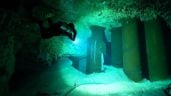 Foto ilustrativa de la nota titulada: Pilotes del Tren Maya se deshacen al tacto en ríos de la Riviera Maya; ven riesgo de colapso (Video)