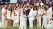 Foto ilustrativa de la nota titulada: Sí, hubo una boda real durante el espectáculo de medio tiempo del Super Bowl de Bad Bunny
