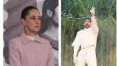 Foto ilustrativa de la nota titulada: Así reaccionó Sheinbaum al espectáculo de Bad Bunny en el Super Bowl