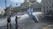 Foto ilustrativa de la nota titulada: El Senado argentino aprueba la reforma laboral de Milei en medio de protestas; al menos 15 detenidos