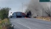 Foto ilustrativa de la nota titulada: Amanece Reynosa con bloqueos y quema de vehículos (Video)