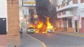 Foto ilustrativa de la nota titulada: En Michoacán cancelan salidas de autobuses por bloqueos del CJNG; gobierno instala mesa de seguridad