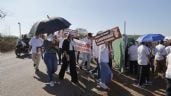 Foto ilustrativa de la nota titulada: Gira presidencial en Culiacán sin protestas, pero con acarreos