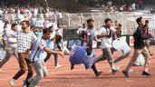 Foto ilustrativa de la nota titulada: Fanáticos enfurecen por no poder ver a Messi durante su visita a India (Video)