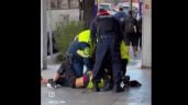 Foto ilustrativa de la nota titulada: Investigan a policía de Tránsito tras pelea afuera del Metro San Antonio Abad (Video)