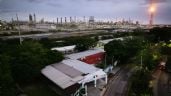 Foto ilustrativa de la nota titulada: Incendio en Dos Bocas reaviva exigencia de reubicar escuelas junto a refinería