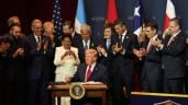 Foto ilustrativa de la nota titulada: “No voy a aprender su maldito idioma”, dice Trump ante mandatarios latinoamericanos