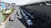 Foto ilustrativa de la nota titulada: Taxistas anuncian manifestaciones contra Uber y DiDi en el AICM para el miércoles 11 de marzo