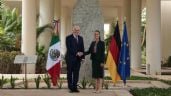 Foto ilustrativa de la nota titulada: Sheinbaum recibe en Cancún al presidente de Alemania (Video)