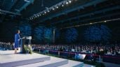 Foto ilustrativa de la nota titulada: “No nos han tocado tiempos muy sencillos”, dice Sheinbaum a empresarios de NL
