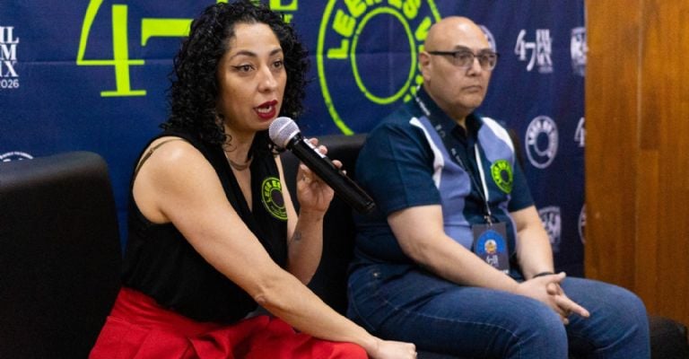 Mercedes Alvarado Miranda, directora de la Fil Mineria. Cortesía: Fil Mineria/ Berenice Rivera
