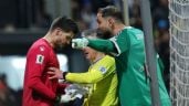 Foto ilustrativa de la nota titulada: Italia ni con acordeón: Donnarumma quiso sabotear la tanda de penaltis, pero fracasó
