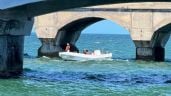 Foto ilustrativa de la nota titulada: Pescadores de Progreso, Yucatán, denuncian múltiples fugas de hidrocarburo sin atender