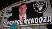 Foto ilustrativa de la nota titulada: Fernando Mendoza, David Bailey y Jeremiyah Love son seleccionados 1-2-3 en el draft de la NFL