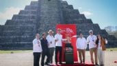 Foto ilustrativa de la nota titulada: "No se cometió ninguna falta" por fotos de la Copa del Mundo en Chinchén Itzá: INAH