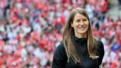 Foto ilustrativa de la nota titulada: Marie-Louise Eta se convierte en la primera mujer entrenadora en ganar un partido de la Bundesliga