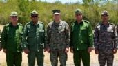 Foto ilustrativa de la nota titulada: Jefes militares de EU y Cuba se reúnen en las inmediaciones de la Bahía de Guantánamo