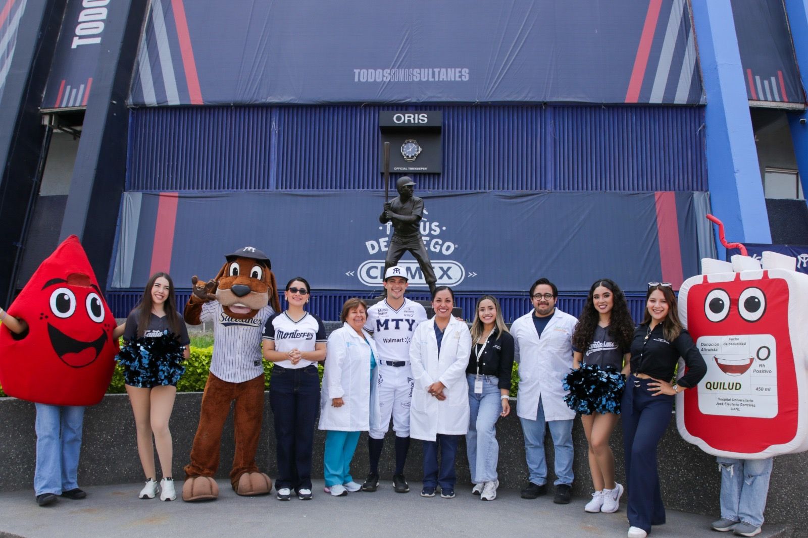 Sultanes Contigo impulsa exitosa campaña de donación de sangre en Monterrey