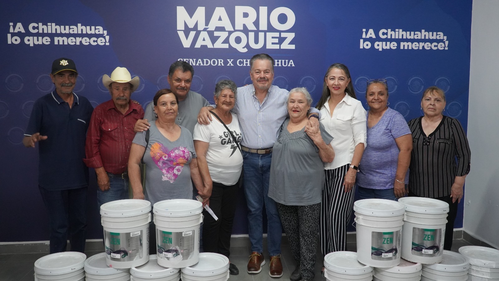 Responde Senador Mario Vázquez a gestiones hechas por los chihuahuenses