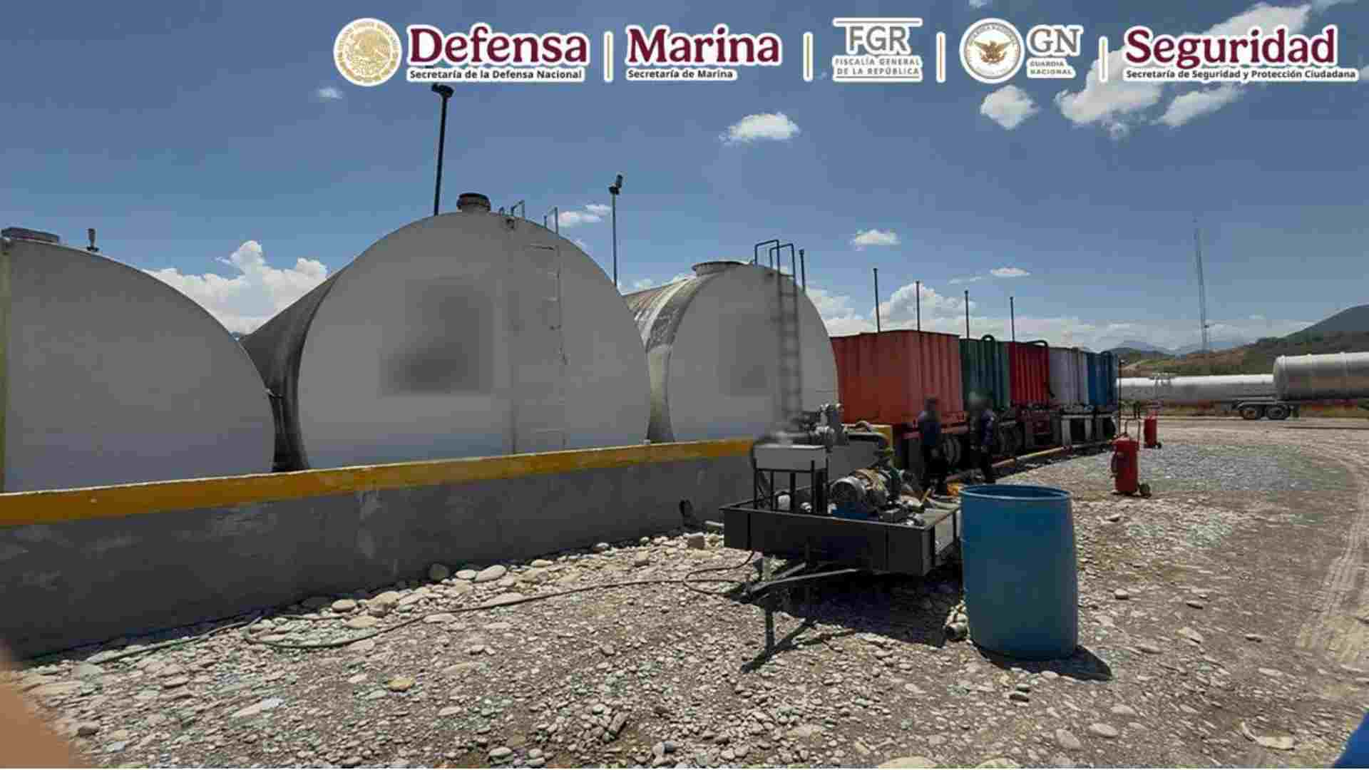 Aseguran 1.2 millones de litros de hidrocarburos ilícitos en Nuevo León