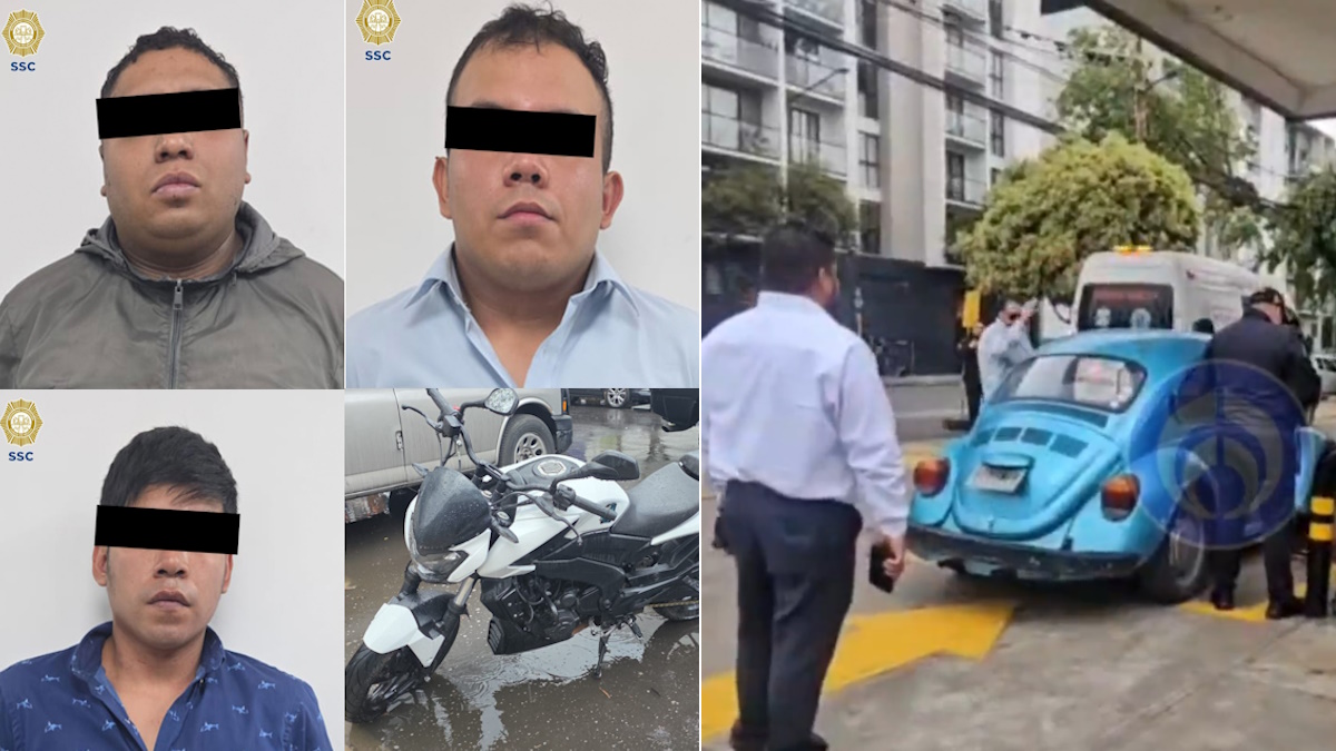Detienen a tres por asalto a automovilista en Santa María la Ribera