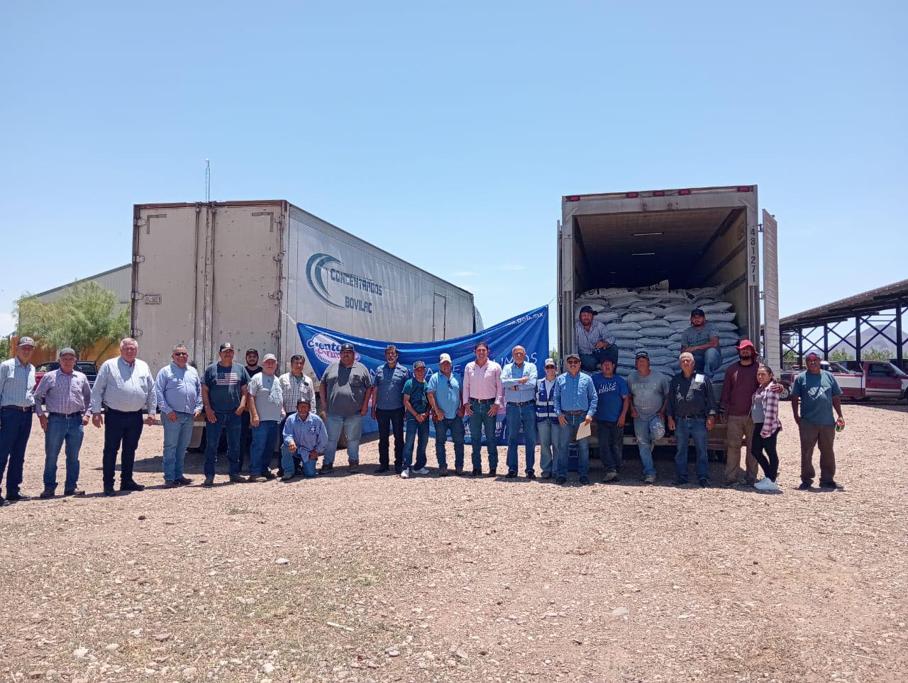 Más de 400 productores beneficiados con arriba de 600 toneladas de concentrado lechero