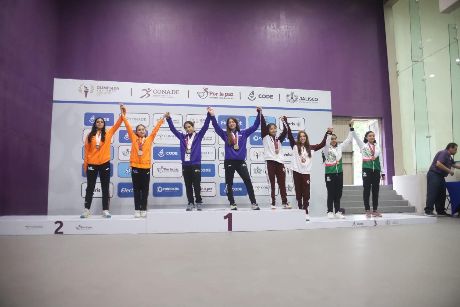 ¡Imparables! Chihuahua se corona campeón nacional de ráquetbol con 25 medallas