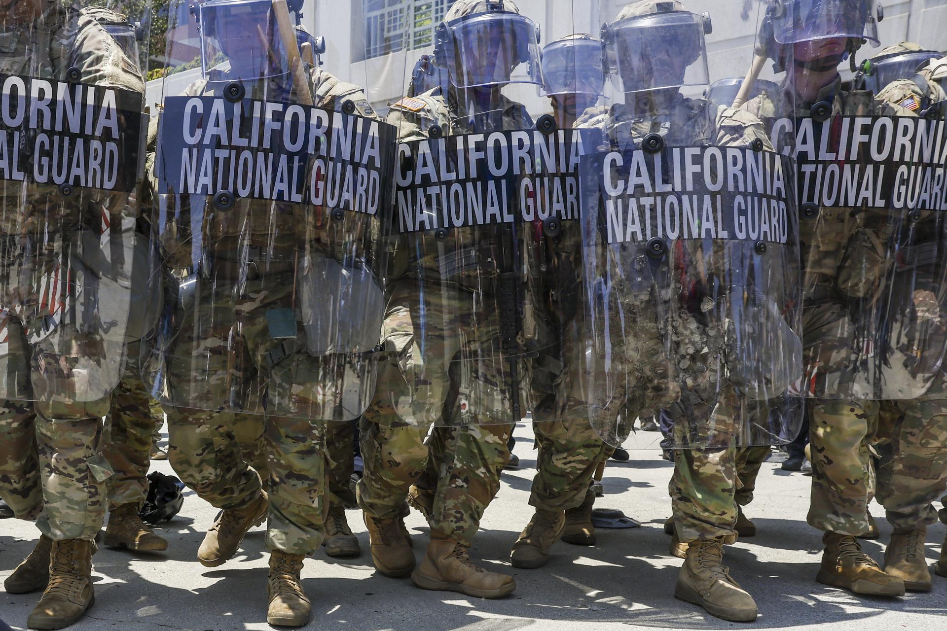 Tribunal permite mantener control de la Guardia Nacional en California; Trump celebra - guardia-nacional-de-eeuu-en-california