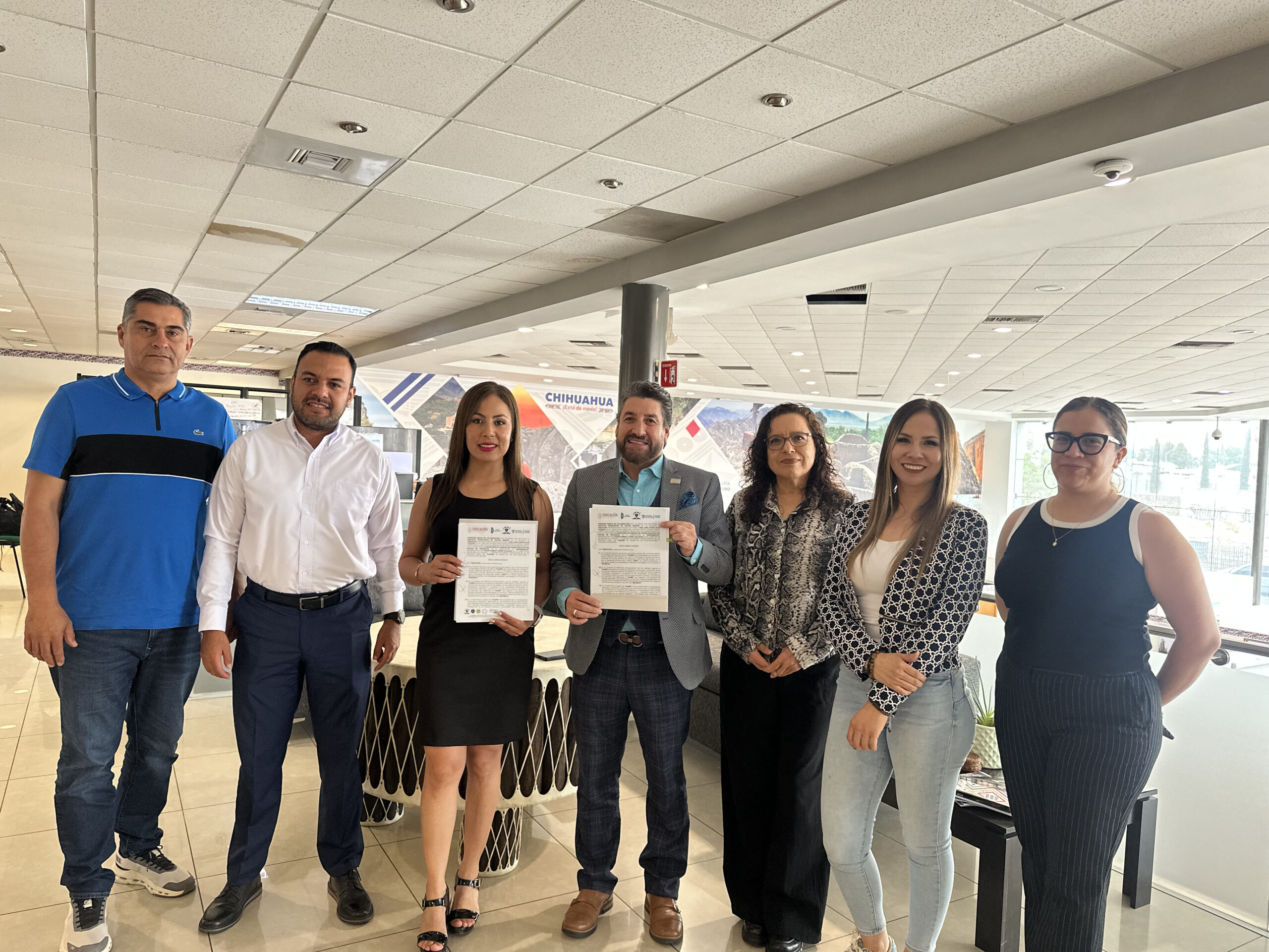 Firman convenio de colaboración la Secretaría de Turismo y el Instituto Tecnológico de Jiménez