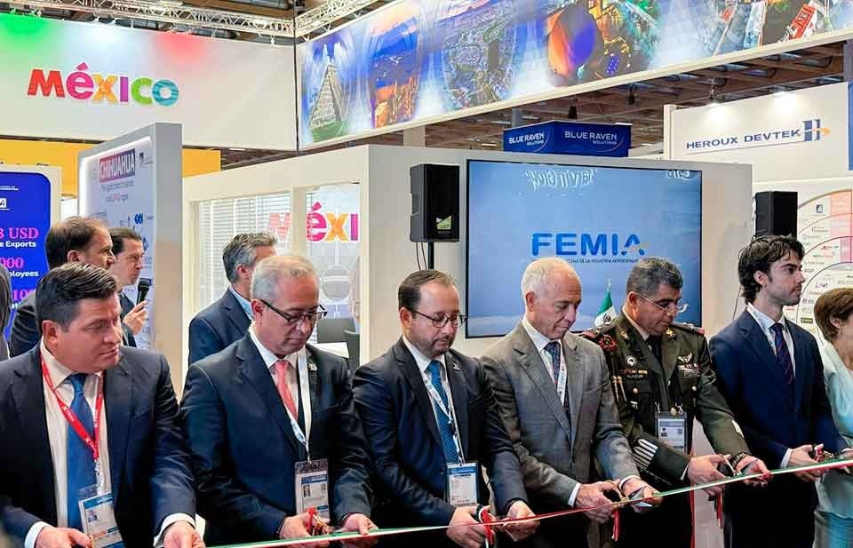 Chihuahua busca inversiones en París: participa en el Salón Aeronáutico más importante del mundo