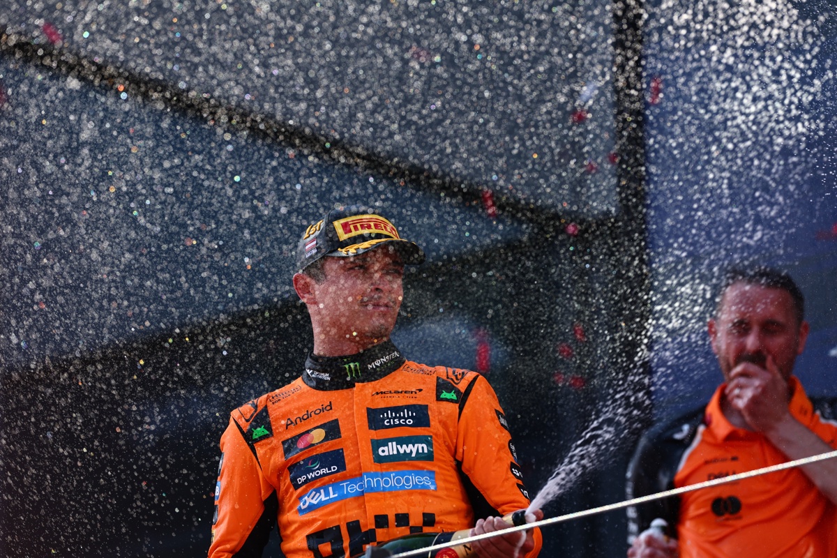 Lando Norris se reivindica en Austria