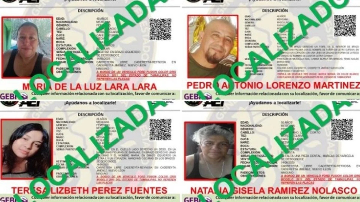Rescatan en operativo a tres mujeres y un hombre desaparecidos en NL