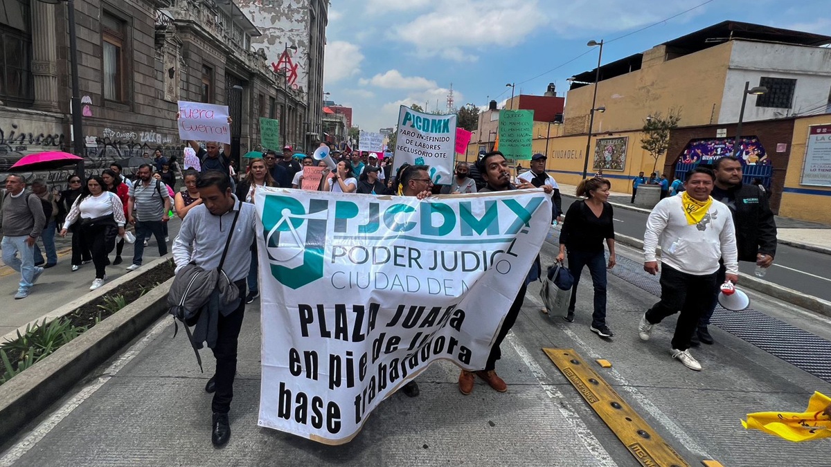 Brugada confía en que pronto se resuelva el paro en el Poder Judicial de Ciudad de México