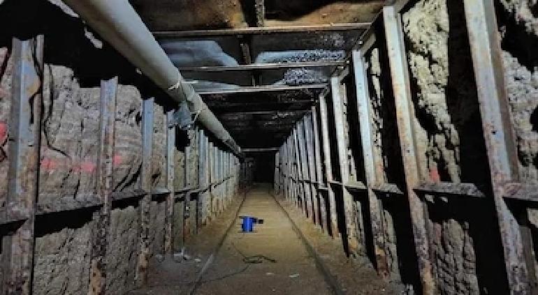 Descubren narcotúnel en Tijuana con sofisticado sistema y conexión a San Diego: lo vinculan al Cártel de los Arellano Félix