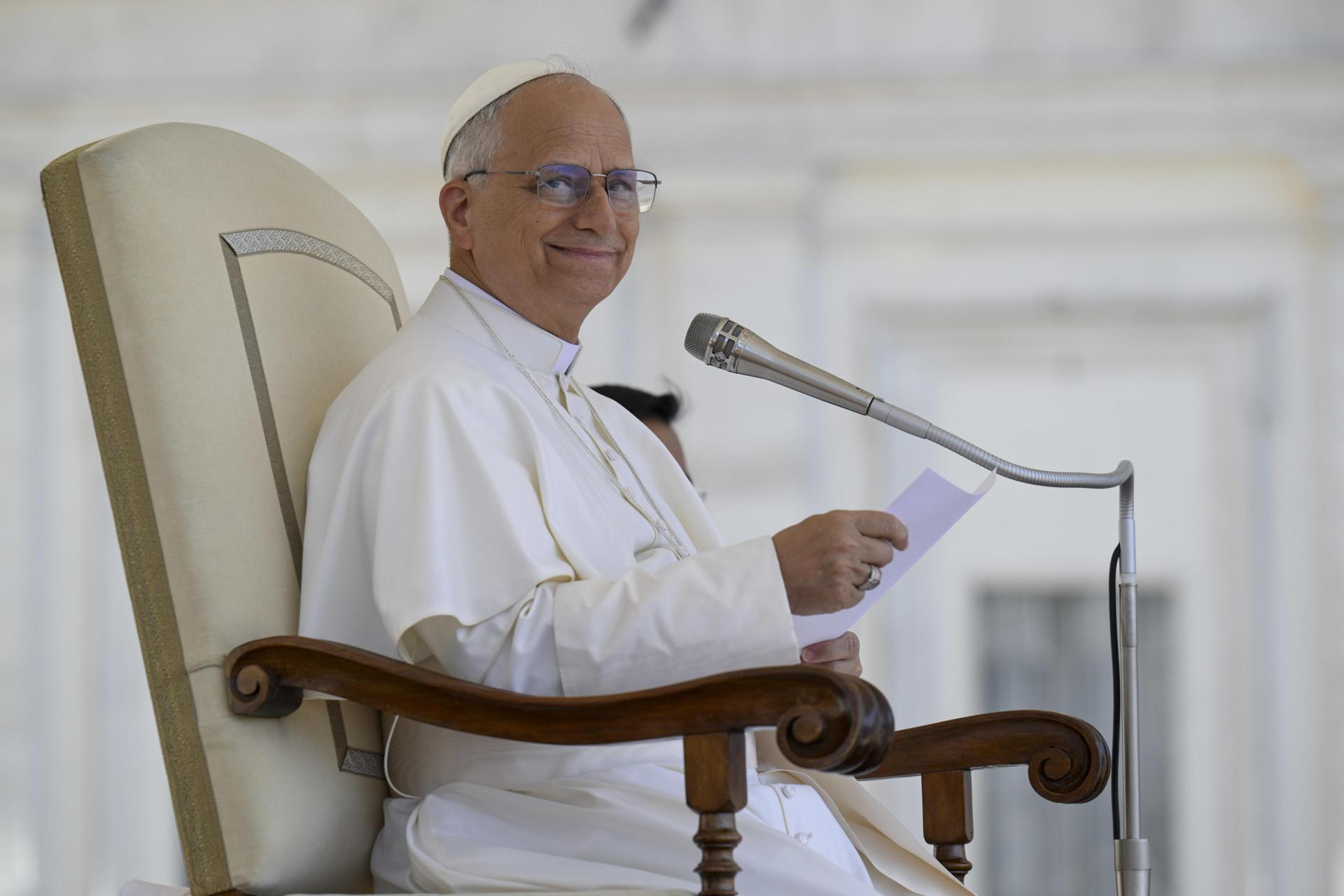 León XIV lamenta que “personas se acercan a Jesús de forma superficial”