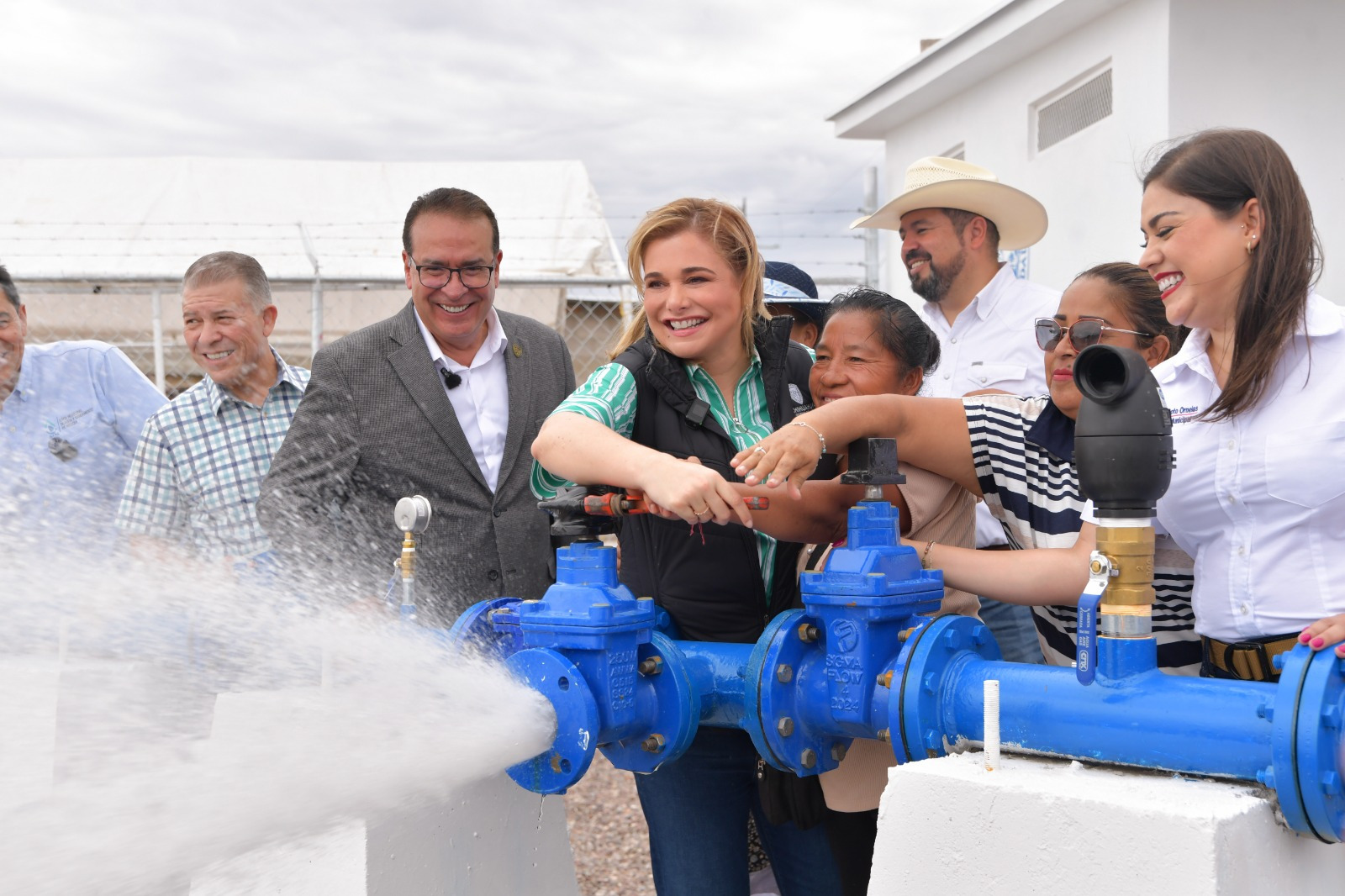 Maru Campos pone en marcha inversión de 200 mdp en obras de infraestructura hidroagrícola