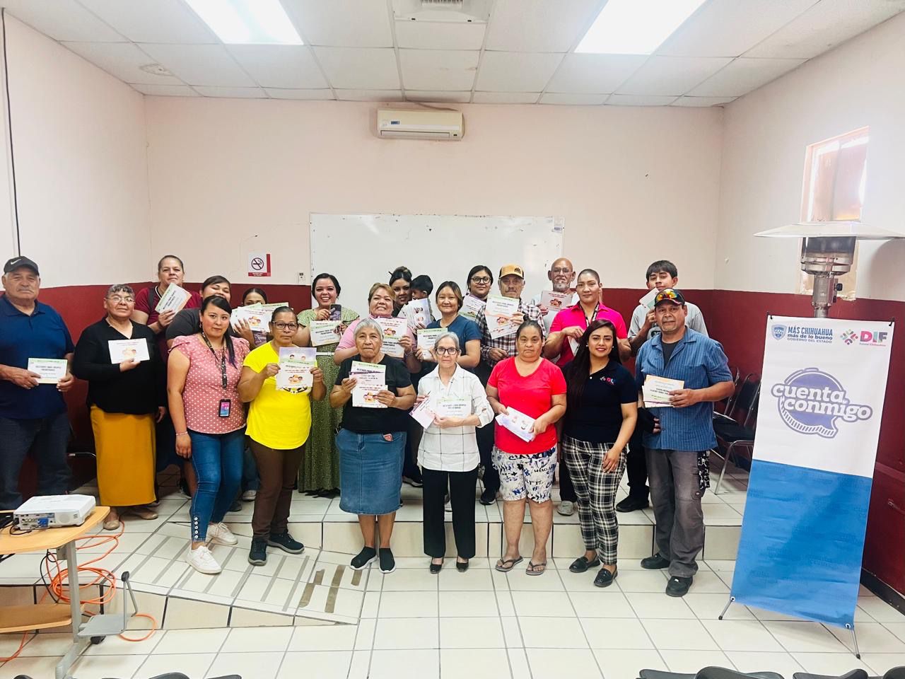 Imparte DIF Estatal capacitaciones especializadas en alimentación saludable en Praxedis G. Guerrero y Parral