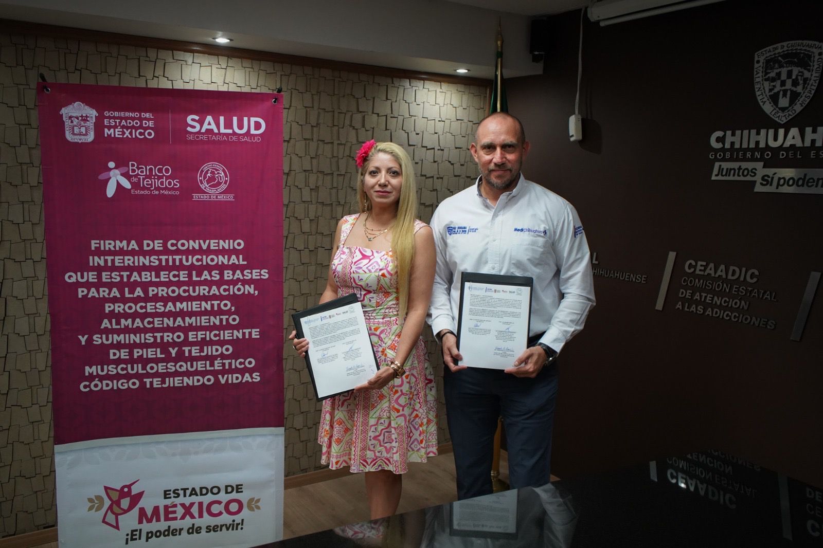 Firma Secretaría de Salud convenio de colaboración en materia de procuración de tejidos