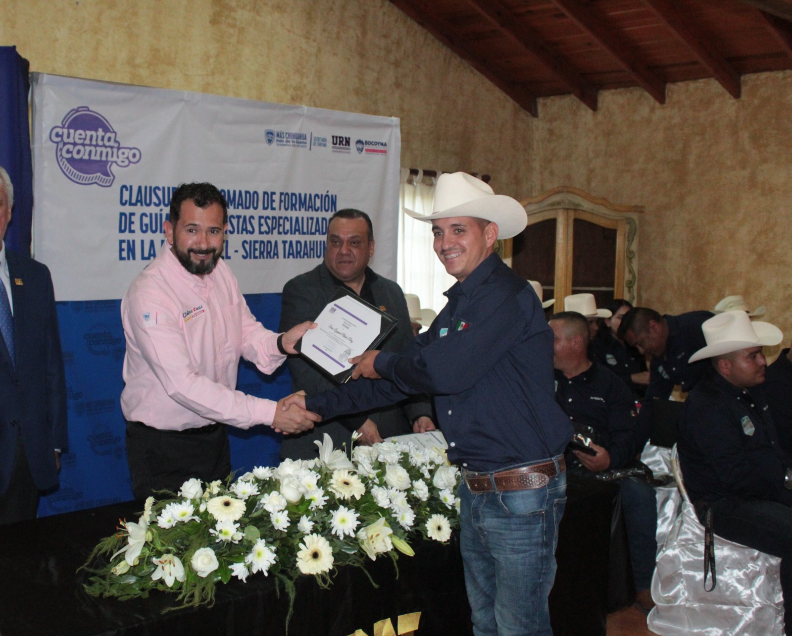 Clausuran Diplomado de Formación de Guías de Turistas Especializados en la Ruta Creel–Sierra Tarahumara