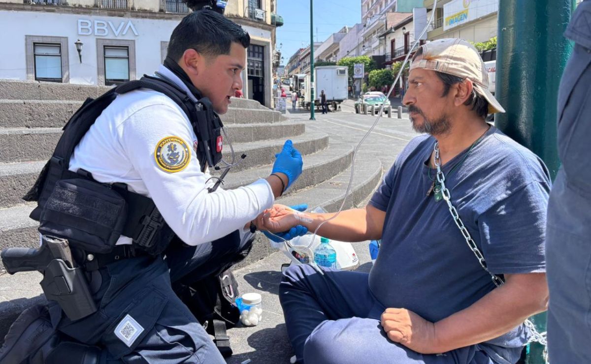 Hombre lleva 39 días en huelga de hambre en Xalapa; esto es lo que pide