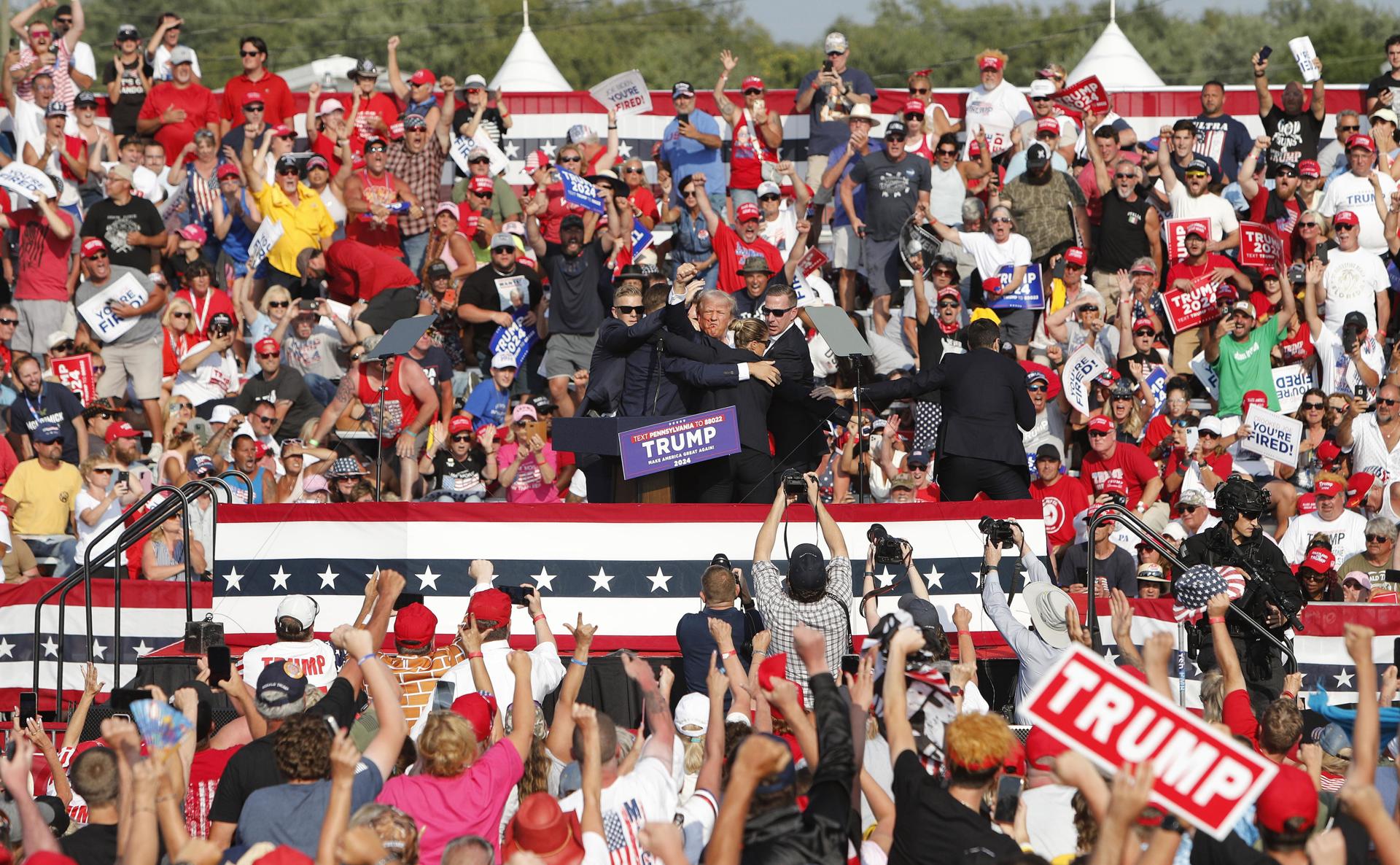 Servicio Secreto de EE.UU. suspende a seis agentes por fallos en el atentado a Trump