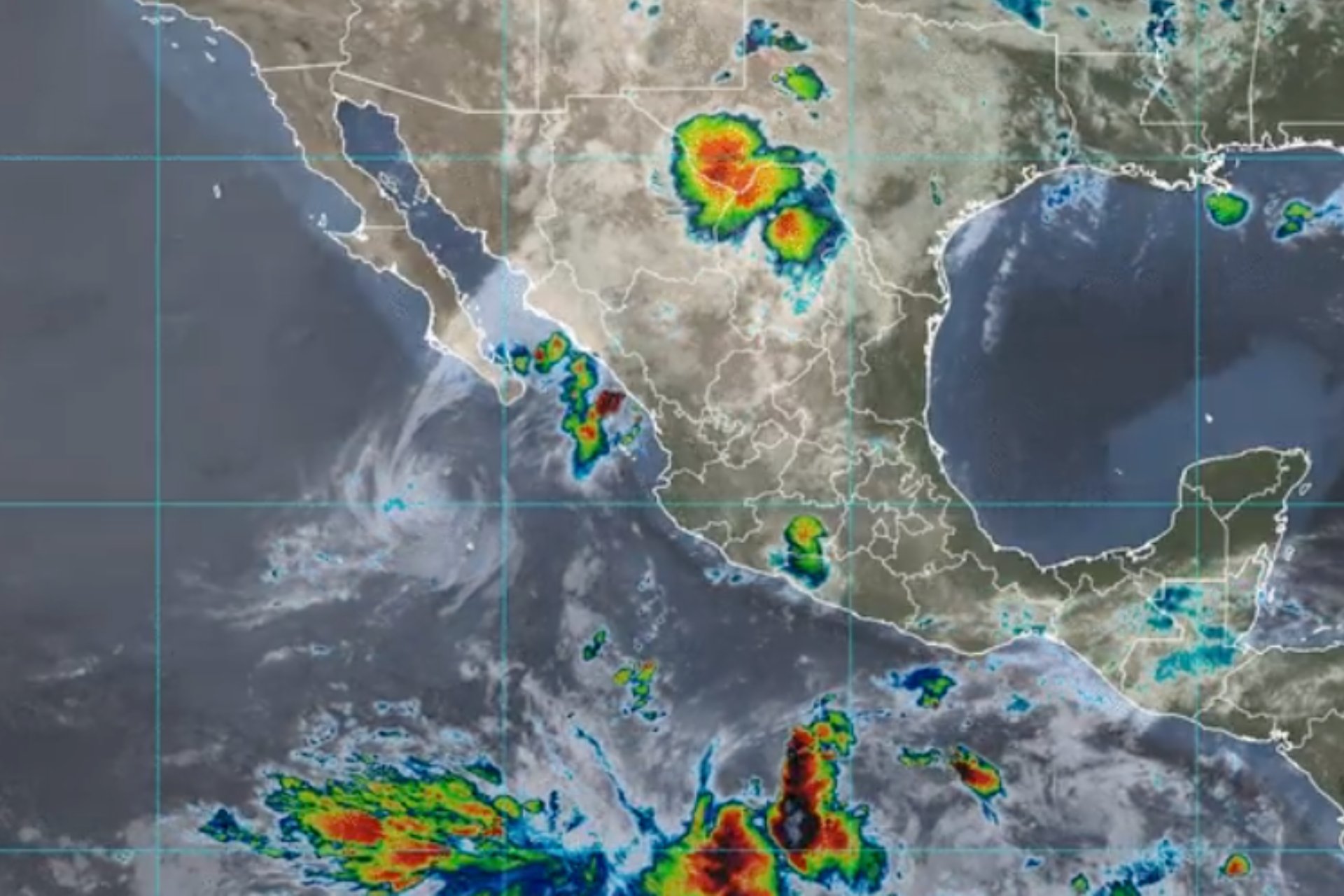 “Flossie”, como tormenta tropical, se aleja de las costas del Pacifico mexicano