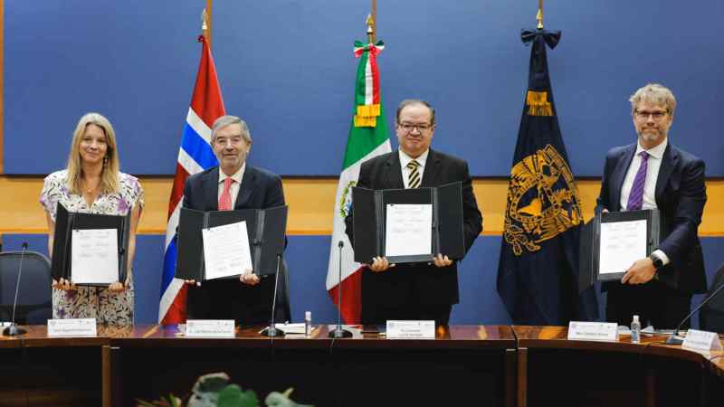 UNAM y SRE firman acuerdo con Noruega para impulsar cultura de paz - unam-y-sre-firman-acuerdo-con-noruega-para-impulsar-cultura-de-paz-1-1024x576
