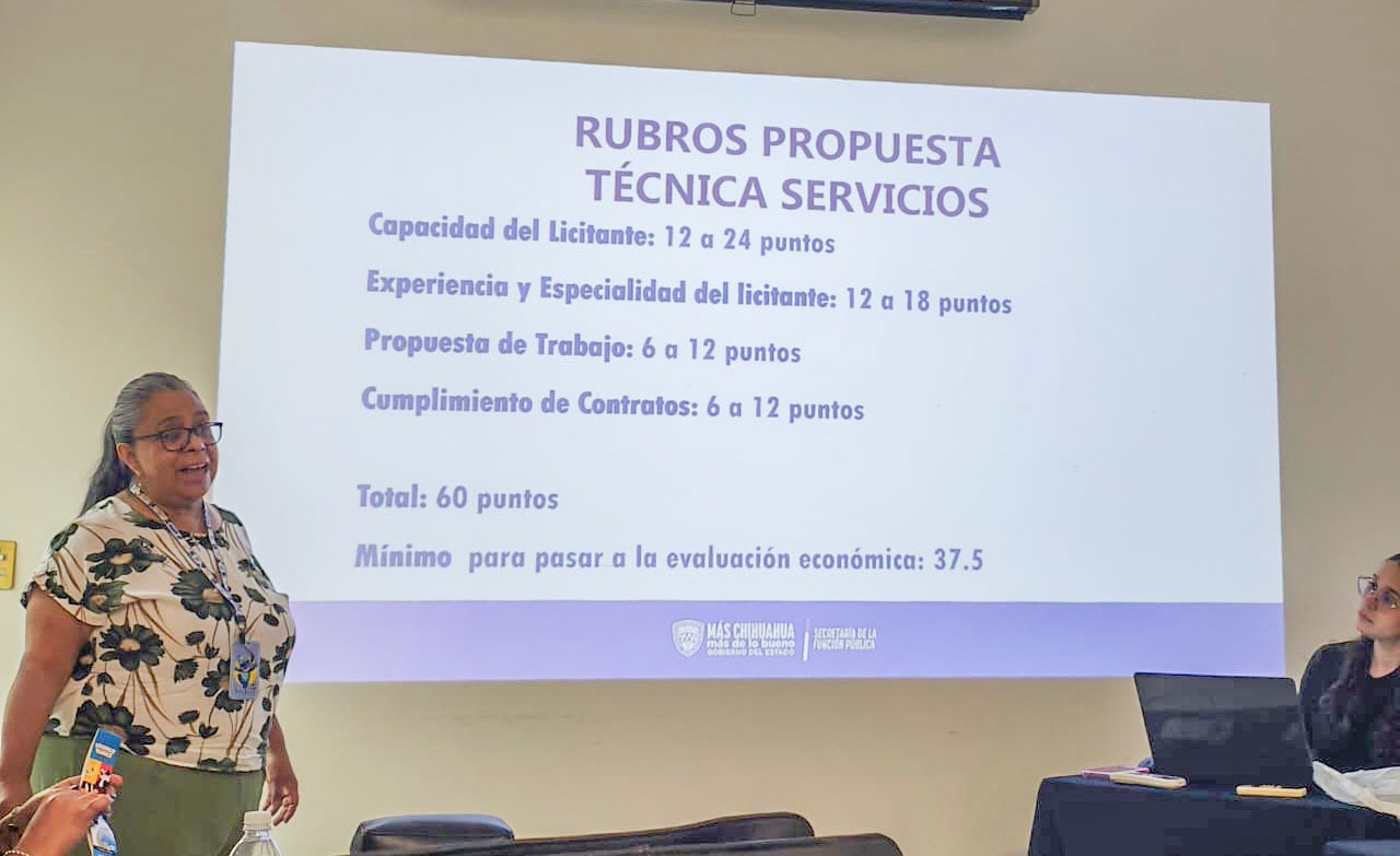 Imparte SFP capacitación sobre contrataciones públicas