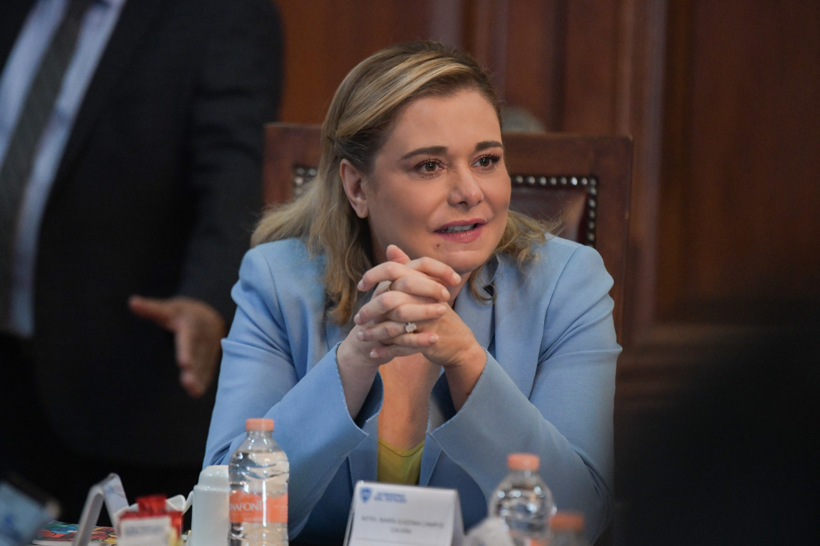 Maru Campos acuerda con Mesa de Seguridad mantener trabajo conjunto en la atención de la contingencia por lluvias