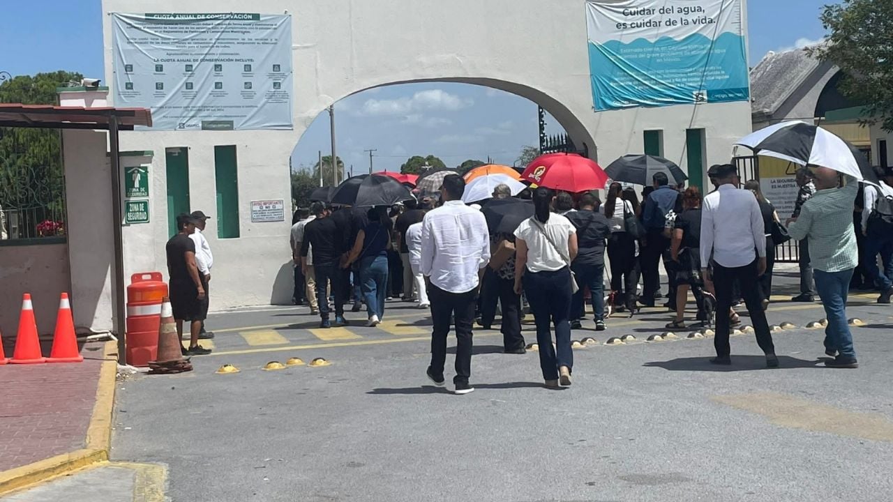 Despiden con estricta seguridad a delegado de la FGR asesinado en Reynosa
