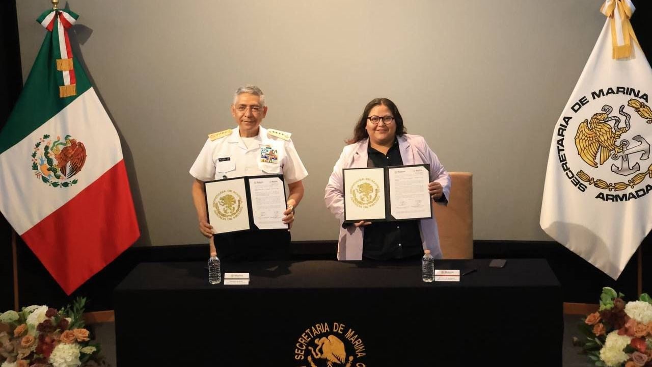 Semar y SeMujeres firman convenio para prevenir violencia de género en la Marina